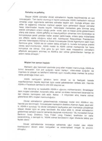 Azərbaycan hakimiyyətinin bu layihəsi dünyanı şoka salıb - Dünyanın nüfuzlu jurnalı "ASAN Xidmət"dən yazdı